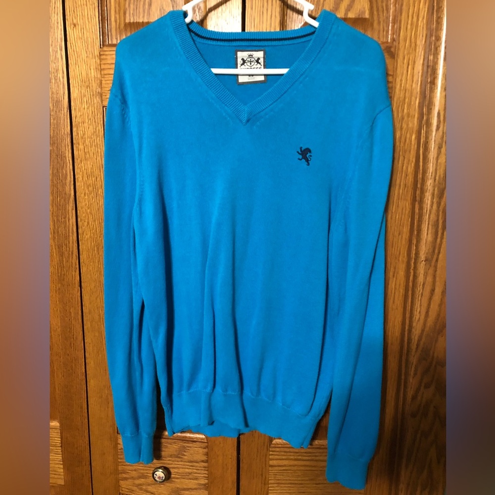 Express sweater - Mens Medium. Blue. Like new and ready for fall.